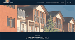 Desktop Screenshot of marko-pan.co.rs
